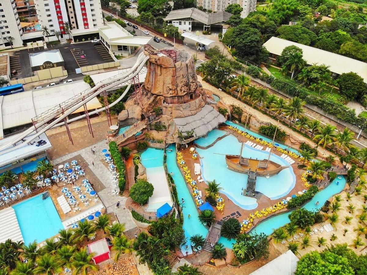 شقة Piazza Diroma C/ Acqua Park - Viaggio Locacoes Por Temporada كلدس نوفاس المظهر الخارجي الصورة